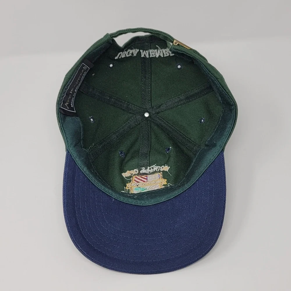 100th U.S. Open Pebble Beach Strapback Hat Cap Mens One Size Green Blue 2000 Y2K
